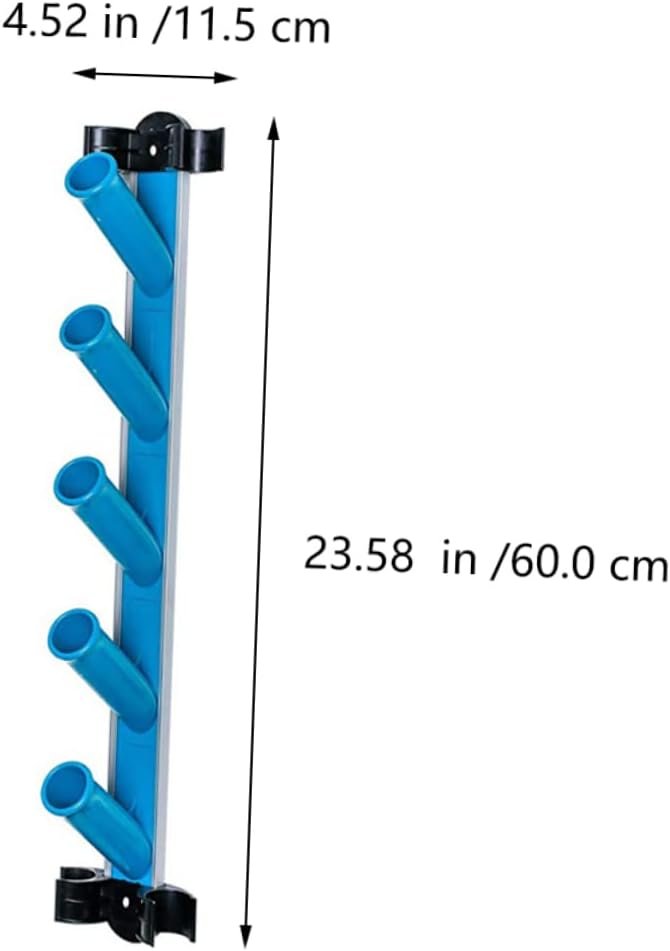 BESPORTBLE 1set Pool Cleaning Bracket and Lightweight Swimming Pool Cleaning Tool Holder for Easy Accessory Organization Random Color