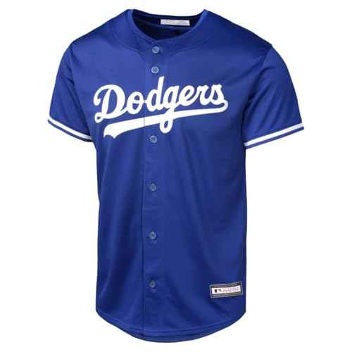 Outerstuff Los Angeles Dodgers Mookie Betts Youth Baseball Jersey, Alternate Blue, Size 8-20