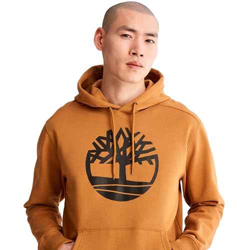 Timberland Men's Kennebec River Tree Logo Hooded Sweatshirt