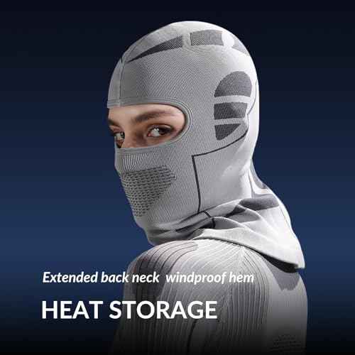 Ski Mask Balaclava, Quick-Dry Thermal Cold Weather Face Mask for Snowboarding, Skiing, Motorcycle