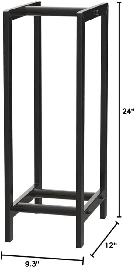 Esschert Design FF232 Wood Storage/Carrier - Powder Coated Steel