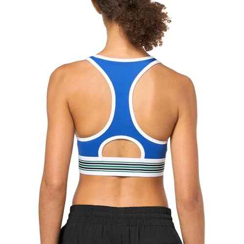 Lacoste x Bandier Women's All Motion Striped Sports Bra
