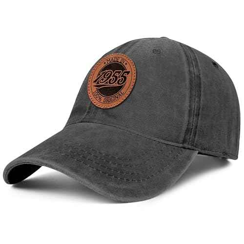 70th Birthday Gifts for Men Women 70 Year Old Gifts 1955 Birthday Vintage Hat 100% Cotton Baseball Cap