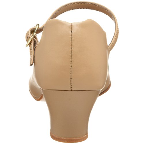 Capezio Women's Jr. Footlight Character Shoe,Caramel,9 M US