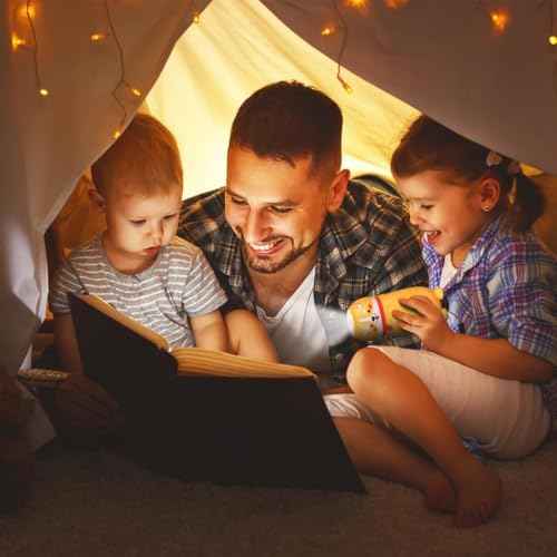 2 Pack Small Mini LED Flashlights for Kids Girls Boys Toddlers Cute Small Animal Flashlight - 2 in 1 Camping Lantern Flashlight - Christmas Gifts Stocking Stuffers Party Favors Halloween