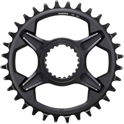 Shimano XT SM-CRM85 34t 1x Chainring for M8100 and M8130 Cranks, Black