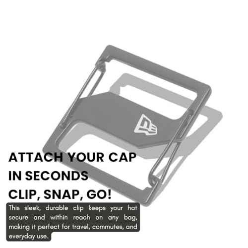 Homiegear Branded Cap Clip Black