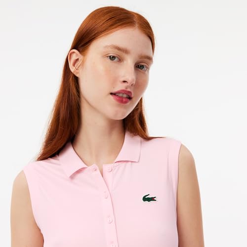 Lacoste Women's Sport Slim Fit UV Protect Stretch Golf Polo Shirt