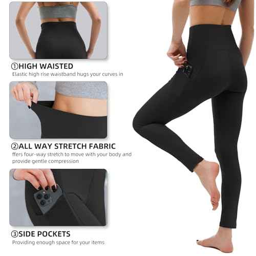 Leggings for Women - High Waisted Workout Women's Leggings Running