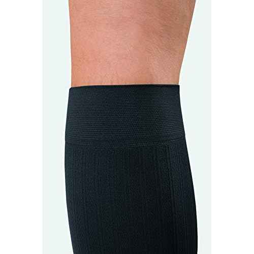 JOBST forMen Ambition, Knee High w/ SoftFit Technology, 30-40 mmHg, Black, SZ 4/Long