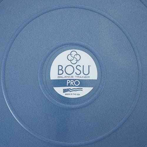 Bosu Pro Multi Functional Home Gym Full Body Balance Strength Trainer Ball Equipment with Guided Workouts and Pump