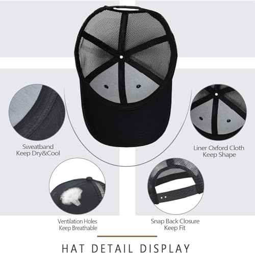 Funny Gifts for Grandpa,Grandpa Gifts from Grandkids,Birthday Gift,Trucker Hat for Men Mesh-Back Baseball Cap