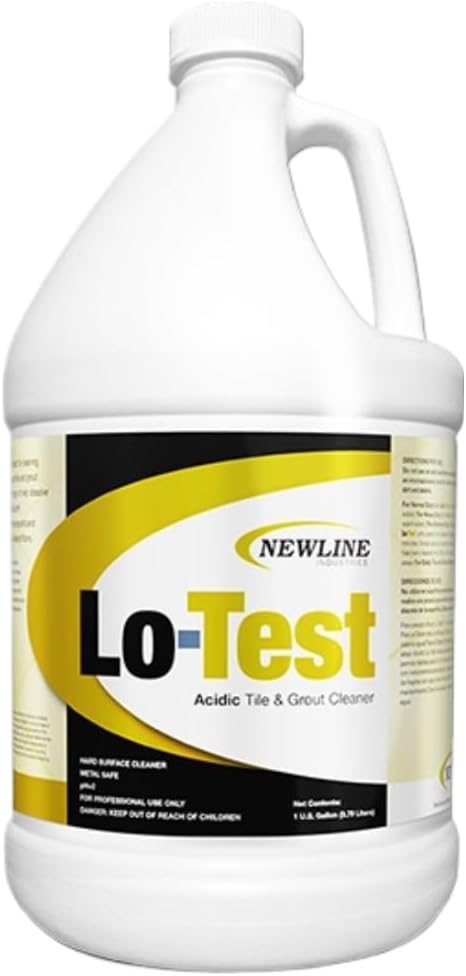 Lo-Test Tile and Grout Cleaner, Professional Surface Cleaner, 1 Gallon (1)
