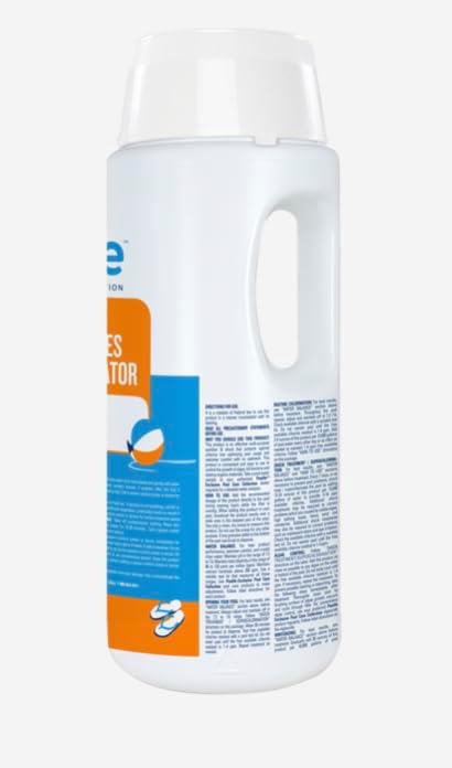 Poolife Instant Clear Cleaning Granules 5 lb – Fast-Dissolving Cal Hypo Shock – Restores Cloudy Pools in Hours – Includes 2 Scum Socks and 7-in-1 Test Strips