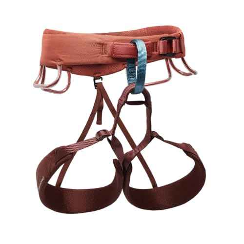 BLACK DIAMOND Women¡¯s Momentum Rock Climbing Harness | Dual Core Construction | Adjustable Waist & Leg Loops | Lightweight