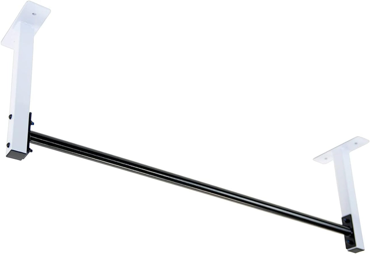 Ultimate Body Press Ceiling Mount Pull Up Bar - 48” Straight Bar & 14” Risers for 16”/24” Joists