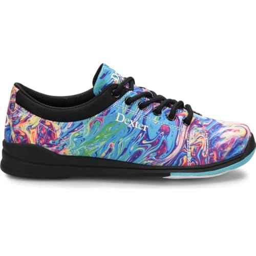 Dexter womens Bowling Shoes, Groovy Blue, 10 US