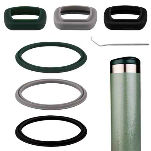 (7 Pack) ubber Seal Replacement for Stanley AeroLight Transit Bottle,Seal Gasket for Stanley AeroLight 16oz/20oz Transit Bottle Leak Proof Insulated Travel Tumbler