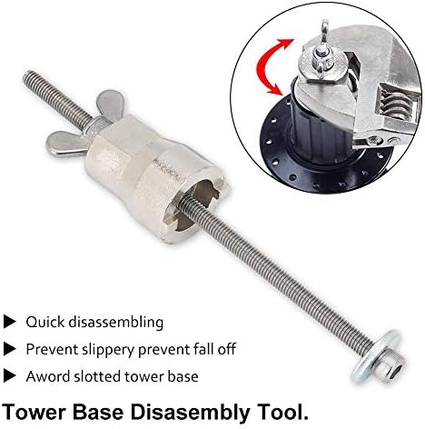 Stainless Steel Hub Remove Repair Tool Accessory for Mountain Road Freehubs Body Remove Install Tool Repair Accessory