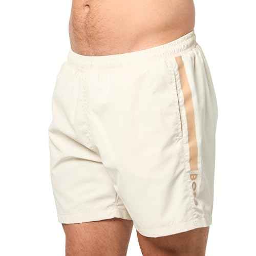 BOSS Men's Standard Vertical Logo Swim Trunk