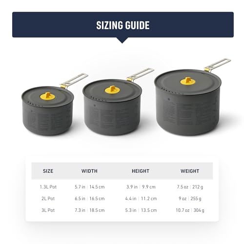 Sea to Summit Frontier Ultralight Camping Cooking Pot