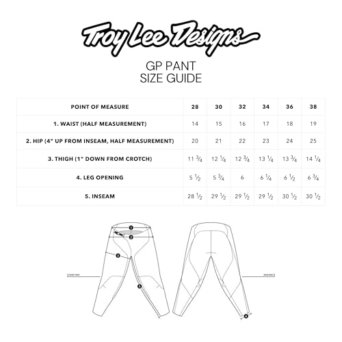 Troy Lee Designs - Youth GP PRO Pant; WAVEZ Black/Multi 20