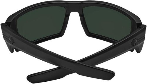 ANSI Certified Spy Rebar Sunglasses - Matte Black Frame, Happy Gray Green Lens