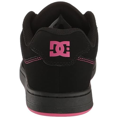 DC Women's Manteca 4 Low Skate Shoe, Battleship/Crazy Pink, 7