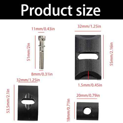 1Pcs Bicycle Seatpost Head Bicycle Aluminum Alloy Seat Rod Head Bike Screw Bicycle Mountain Bike Spare Parts Seatpost Clamp Parts, Black