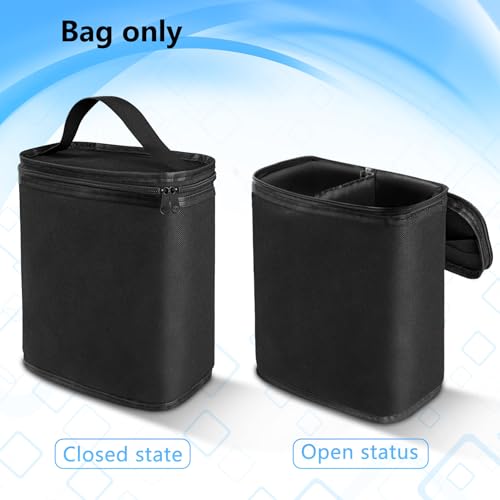 Propane Tank Bag, ?1 lb./ 16 oz Fuel ?Cylinder Carry Bag, Refillable Propane Cylinder Tank Cover,Gas Tank Protective bag, 600D Oxford Fabric,Mini Tank Accessories, for Outdoor Camping,Cooking,Picnic