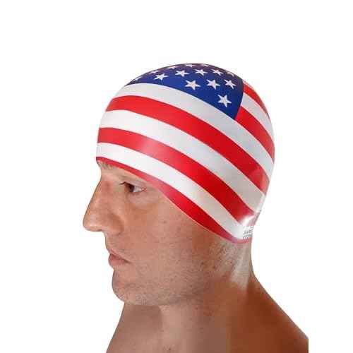 USA Swim Cap Adult Standard-Size for Competitive or Recreational Swimmer Looking for More Speed. UK Pink Australia Swimming Cap