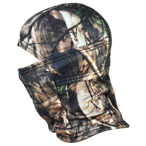4 Pieces Camo Balaclava Sun Protection Hood Face Cover Ski Mask Full Head Mask for Men and Women for Hunting Fishing