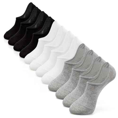 IDEGG No Show Socks Women & Men Low Cut Ankle Short Athletic Running Casual Invisible Liner Socks