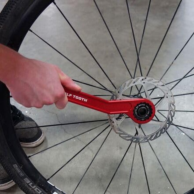 Wolf Tooth Ultralight Pack Bottom Bracket Wrench and Chain Whip (Pack Wrench, Ultralight)