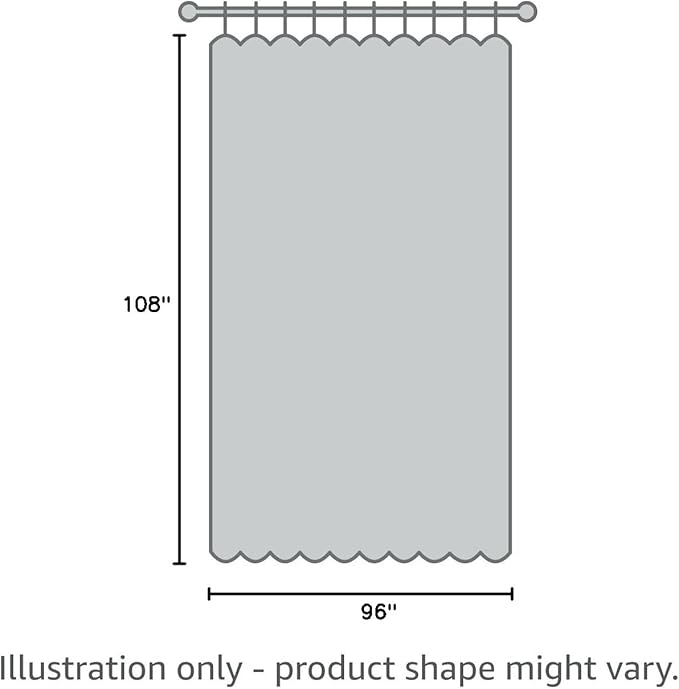 BONZER Room Divider Curtain Total Privacy Wall Wide Grommet Room Darkening