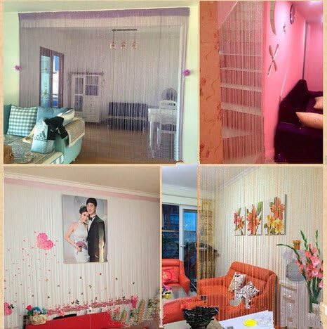 ave split Decorative Door String Curtain Wall Panel Fringe Window Room Divider