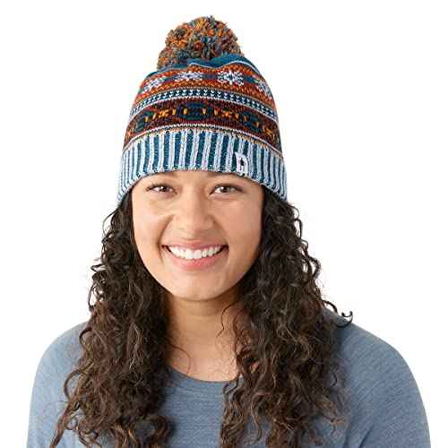 Smartwool Chair Lift Beanie Twilight Blue Donegal