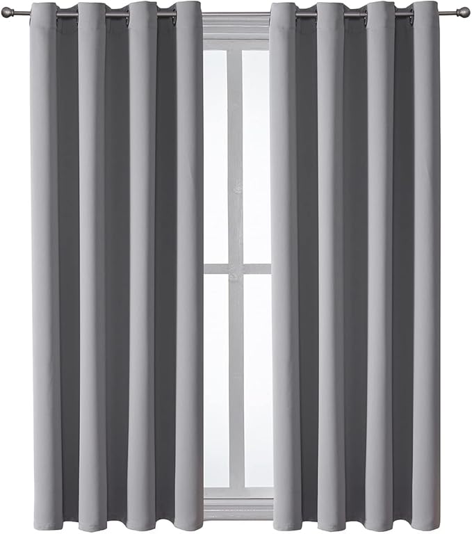 ChrisDowa Grommet Blackout Curtains