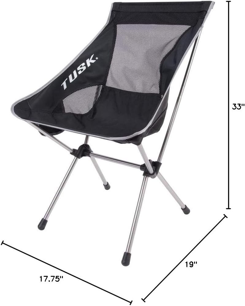 Tusk Compact Camp Chair Large