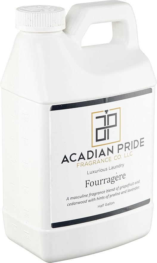 Luxurious Wash Laundry Detergent (Fourragere) 1/2 Gallon/64 oz