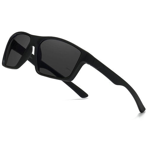 ANRRI Sports Sunglasses for Men Polarized Driving Sunglasses Lightweight Tr90 Frame for Cycling Fishing Running