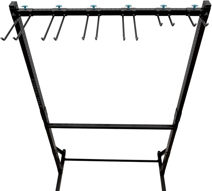 StoreYourBoard Freestanding Tool Storage Rack, Garage Floor Stand, Adjustable Garden Tool Organizer, Industrial Steel