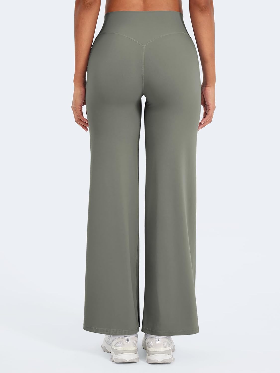 YEOREO High Waist Workout Leggings - No Front Seam, Buttery Soft Yoga Pants | Multiple Sizes Available