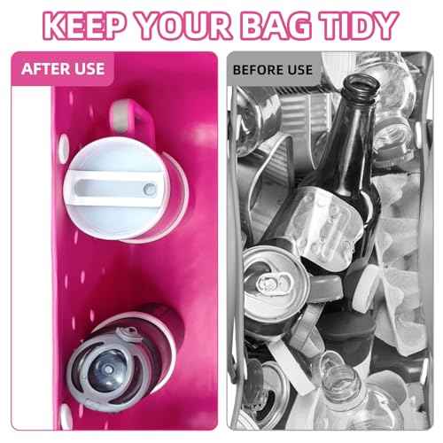 2 Pcs Cup Holder for Bogg Bag, 30oz and 40oz Water Bottle Accessories, Compatible with Bogg Bags and Simply Southern Totes