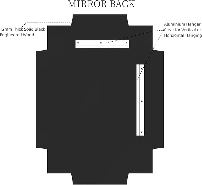 Kelly Miller Large Gold Decorative Mirror for Wall, 30"x40" Gold Bathroom Mirror Rectangle Vanity Wall Mirror Beveled for Master Bath Half Bath Living Room Bedroom Farmhouse Fireplace Hallway