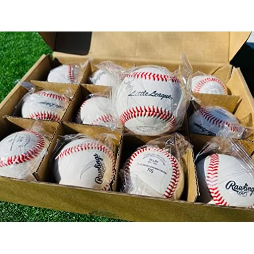 Rawlings | Little League Baseballs | Competition Grade | RLLB1 | Youth/14U | Multiple Count Options