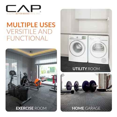 CAP Barbell Exercise Puzzle Mats Packs Tiles 24"x24" | Multiple Options