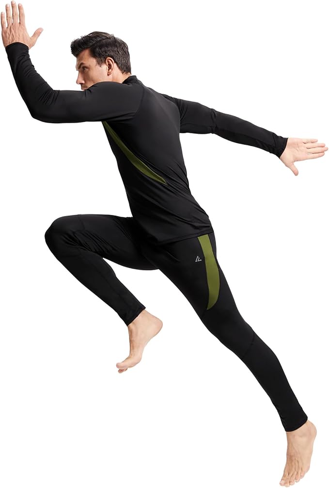 CL convallaria Thermal Underwear Long Johns Set Mens Winter Gift Hunting Gear Sport Base Layer Bottom Top
