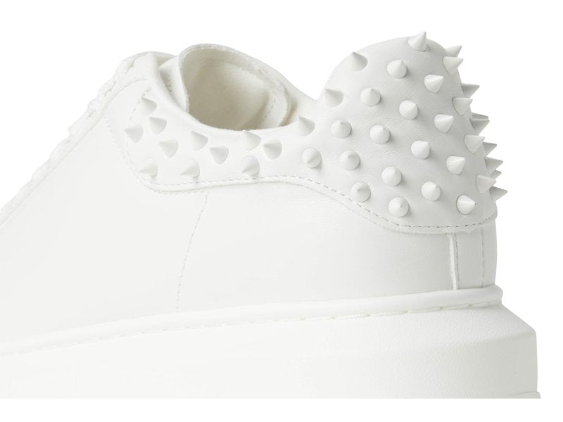 Steve Madden Mens Frosting Fashion Sneaker, White, 11.5