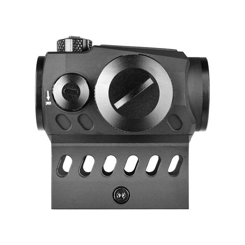 Cyelee GT10 Mini Green (Not Red) Dot Sight 1x20mm 3 MOA Shake Awake Rifle Scope with Absolute Co Witness Riser
